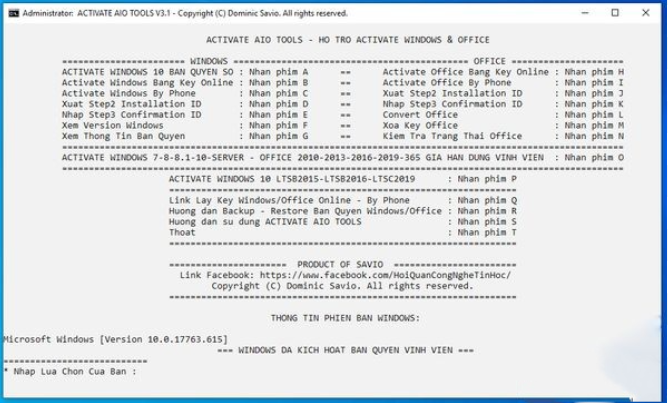 Active Win 10 bang Aio Tool 1