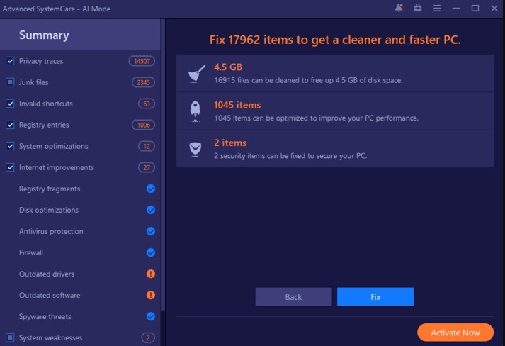 Tải advanced systemcare pro 15 license key 2022 4 Phần mềm Advanced systemcare pro 15 license key